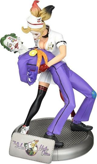 Dc Collectibles Dc Comics Bombshells The Joker & Harley Quinn 2nd Edition Statue