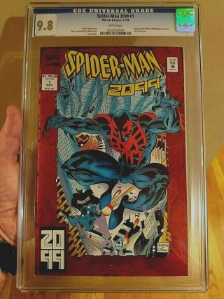 1992 Spider Man 2099 Issue 1 Comic Book Cgc 9.  8 Stunning
