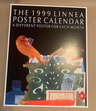 Linnea 1999 Poster Calendar 11 " X 14 " Good In 2021