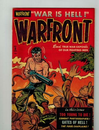 Harvey Comics War Battles 3 May 1952 Shocking Tales Of Combat Lee Elias Art