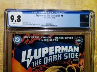 Superman: The Dark Side 1 (CGC 9.  8) 1998 (3696366014) 2