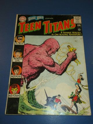 Brave And The Bold 60 Silver Age 2nd Teen Titans 1st Donna Troy Key Wow