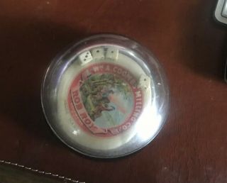 1903 Wm A Coombs Milling Co.  Advertising Paperweight