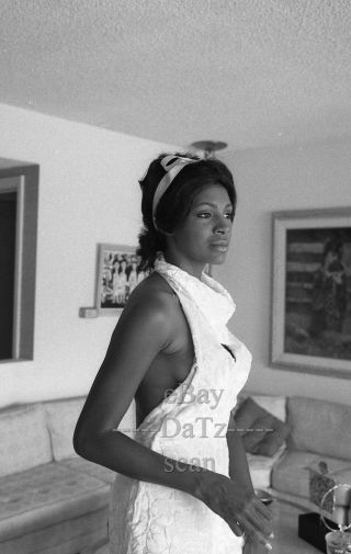1960s Doris Nieh Negative - Sexy Black Pinup Girl Brenda Arnau - N323351