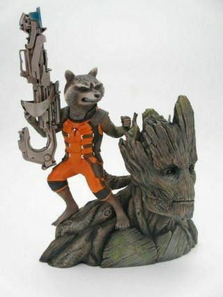Kotobukiya Guardians Of The Galaxy Rocket Raccoon & Groot Artfx,  Statue