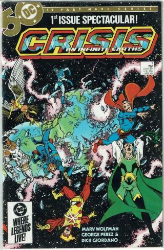 Crisis On Infinite Earths (dc 1985 Series) 1 2 3 4 5 6 - All Near