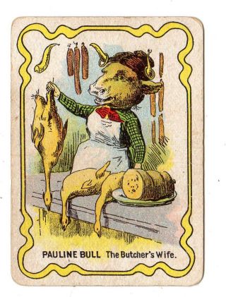 1897 Pauline Bull The Butcher 