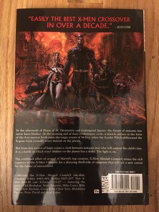 X - men: Messiah Complex Hardcover HC 2
