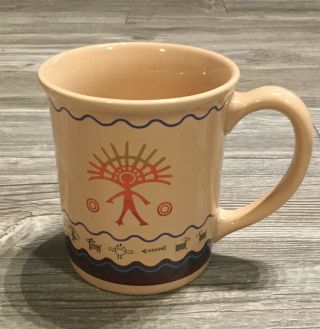 Pendleton Woolen Mills Legendary Coffee Mug Cup Native American Southwestern Euc
