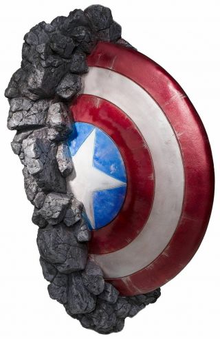 The Avengers Captain America Shield Wall Breaker Marvel Comics Rubies 68577