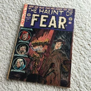 Vintage The Haunt Of Fear 25 June 1954 - Ec Comic