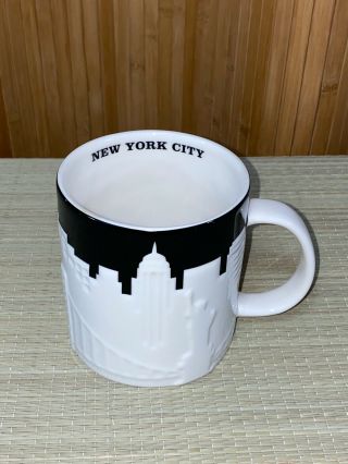 Starbucks Coffee Tea Mug - Collector Series Skyline Relief - York City