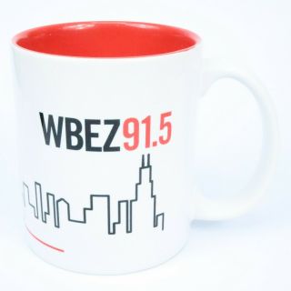 Wbez 91.  5 Chicago / Coffee Mug / Skyline / Npr National Public Radio