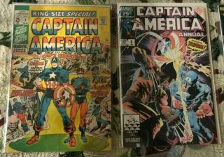 King - Size Special Captain America 1 Annual 6 7 8 Wolverine Many Nm Xmen Avengers