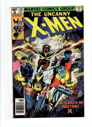 Uncanny X - Men 126 Nm,  9.  6 Marvel Comic In Search Of Mutant X 1979
