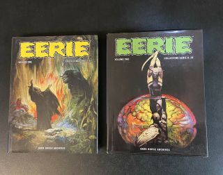 Eerie Volumes 1 And 2 Hardcover Dark Horse Archives