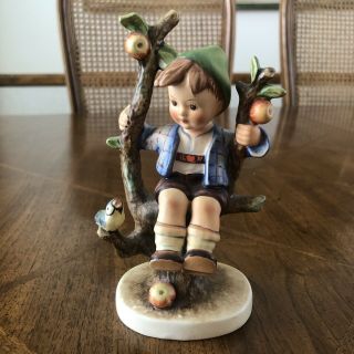 Hummel Figurine " Apple Tree Boy " Hum 142/i Goebel Germany 6 "