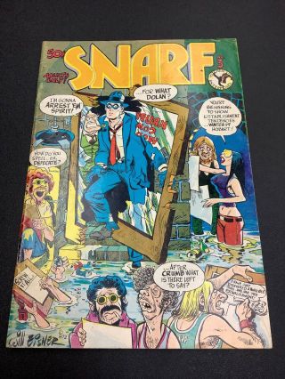 SNARF 1 3 4 5 6 7 Underground Comix Crumb Corben Will Eisner Spirit comic books 3