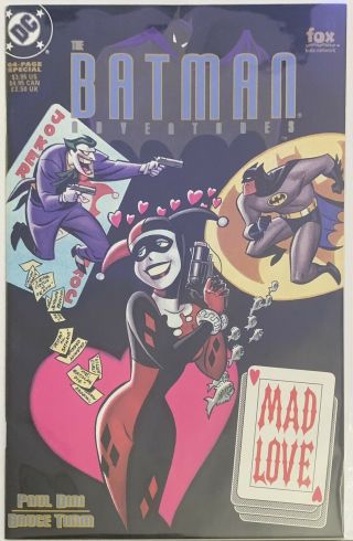 The Batman Adventures: Mad Love 1 First Print (feb 1994,  Dc) Harley Quinn 2nd