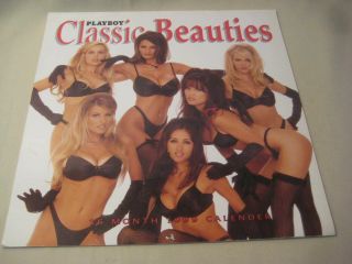 1999 Playboy Classic Beauties 16 Month Calendar Part Is Useable For 2021