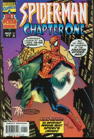 Marvel Spiderman Chapter One Books One And Two Signed By John Byrne 143