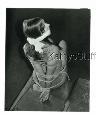 Risque Bdsm Photo I_1336 View Behind Naked Woman Tied