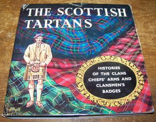 1966 Vintage Scottish Tartans Clan History Genealogy Book Sir Thomas Innes