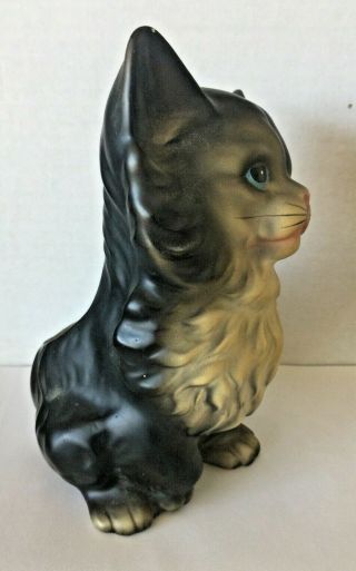 Vintage 1950’s NORLEANS Big Eyes Porcelain Cat Vase Gift for Collectors 5PB 2