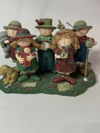 Lang And Wise " Five Dreamer Friends " Sue Dreamer 1998 Collectible 1st Edition