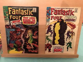 1967 Fantastic Four 166,  167.  Origin Of Him/adam Warlock