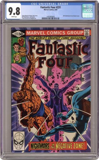 Fantastic Four 231 Cgc 9.  8 1981 1497683003