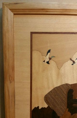 Hudson River Inlay Wood Marquetry,  