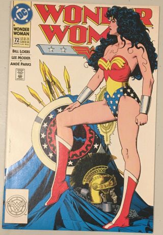 Wonder Woman Vol.  2 72 Nm Bolland Cover