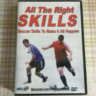 All The Right Skills Soccer Teaching Training Dvd,  Soccer Learning Systems