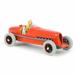 Collectible Car Tintin,  The Red Racing Car With Snowy Nº01 1/24 (2020)