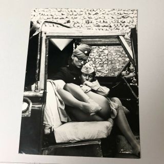 Vintage Photo Fine Art Pin Up Girl Serge Jacques 7x9 Tight Body Perky Pc239