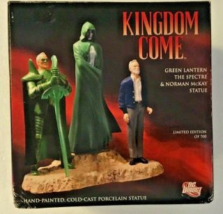 Dc Comics Kingdom Come Green Lantern,  Spectre & Mccay Statue 160/700 Mib