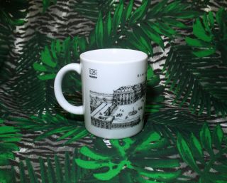 Maser Schloss Schonbrunn Palace Mug Black & White Coffee Cup 8 Oz Austria Exc
