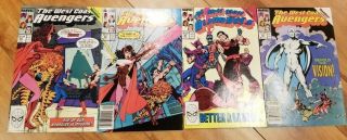 West Coast Avengers 42 - 45,  Intro To White Vision,  Wandavision,  Marvel Comics