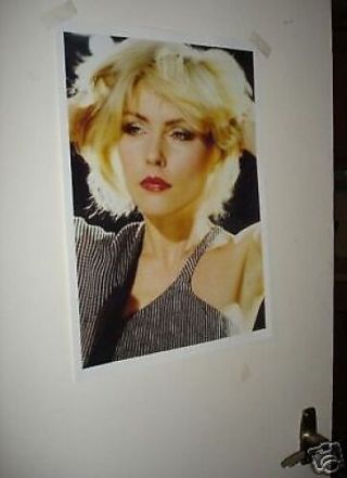 Debbie Harry Blondie Colour Door Poster 1 Hair