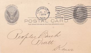 U.  S.  The Consolidated Time Lock Co.  1905 Burglars Message Postal Card Ref 39335 2