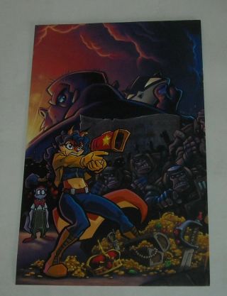 The ADVENTURES of SLY COOPER 2 GAMEPRO PROMO COMIC BOOK SONY 2