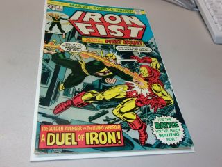 Iron Fist 1 1st Series Marvel 1975 Iron Man John Byrne Claremont 3
