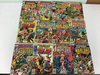 John Carter Warlord Of Mars: Complete Series (1 - 28 & Annuals 1 - 3) Marvel 1977