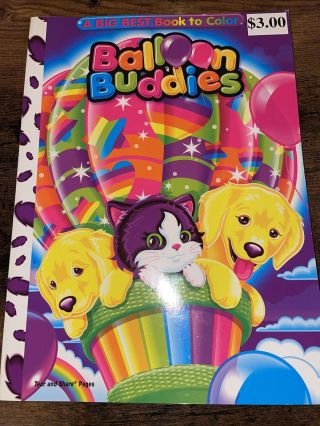 Lisa Frank Balloon Buddies Coloring Book