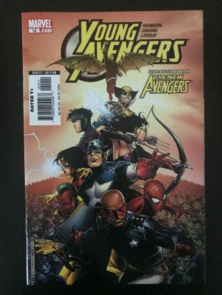 Young Avengers 12 First Printing Marvel Comic Book 1st Print Kate Bishop