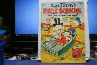 Uncle Scrooge 386 Four Color 1952 Fair With Scotch Tape.