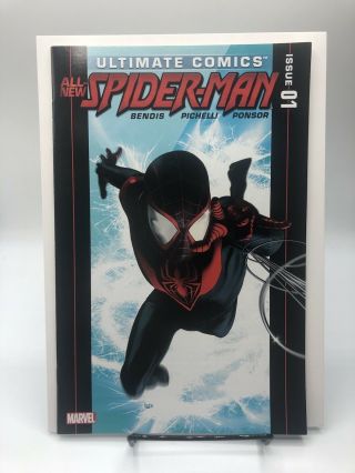 Ultimate Comics All - Spider - Man 1 1st Solo Miles Morales Key Marvel 2011