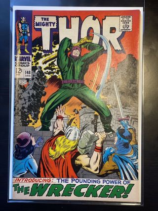 Thor 148 (jan 1968,  Marvel) 1st Wrecker