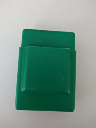 Vintage Plastic Cigarette Box And Book Of Matches Holder
